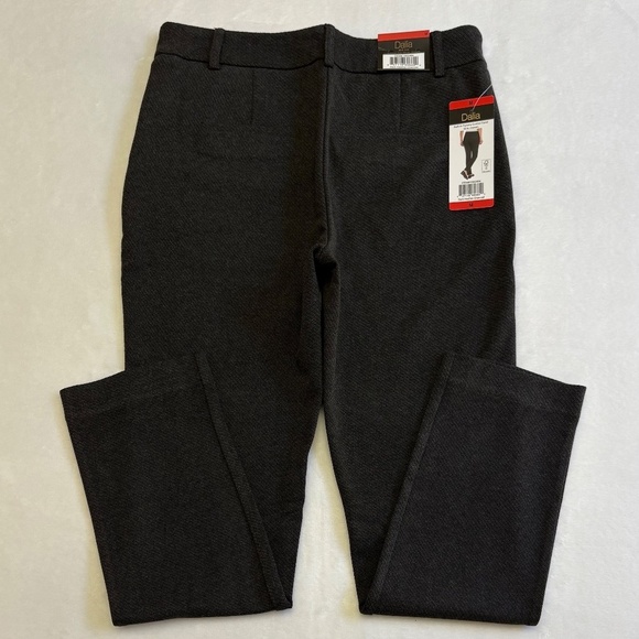 Dalia Women's Tummy Control Ponte Pull On Pants, Dark Gray, Medium NWT - Picture 8 of 16